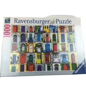 Ravensburger 1000 Piece Jigsaw Puzzle Doors Of The World Colorful Premium Softcl